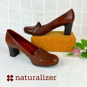 NATURALIZER Jaslynn Pump in Cognac Size 8